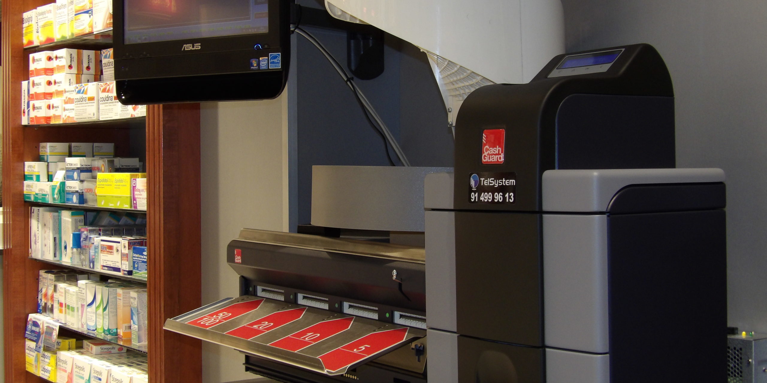 Instalacion-CashGuard-en-Farmacia-Leganes