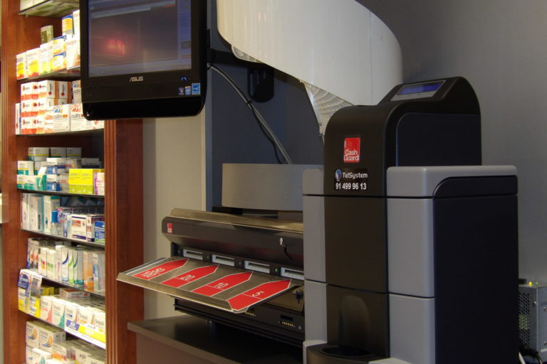 Instalacion-CashGuard-en-Farmacia-Leganes