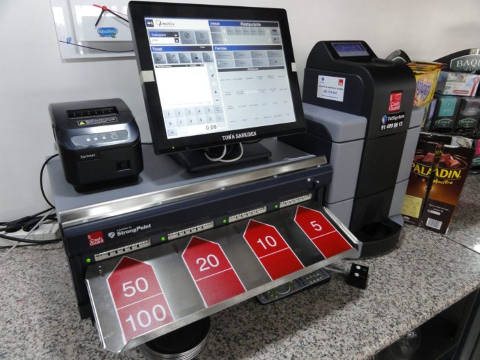 Cashguard en Restaurante Cafeteria Cashguard-Cafeteria