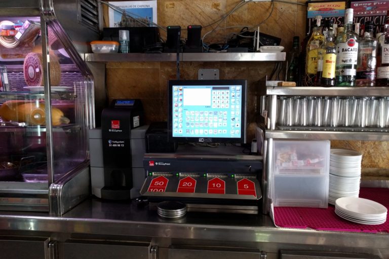 CashGuard en restaurante Casa Casimiro