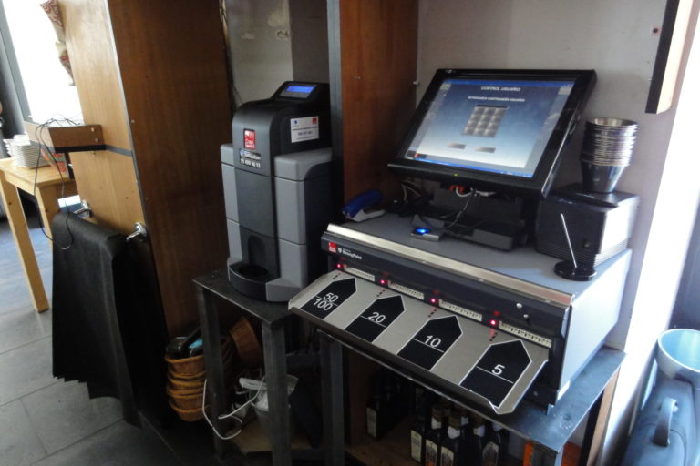 máquina-de-cobro-pizzería