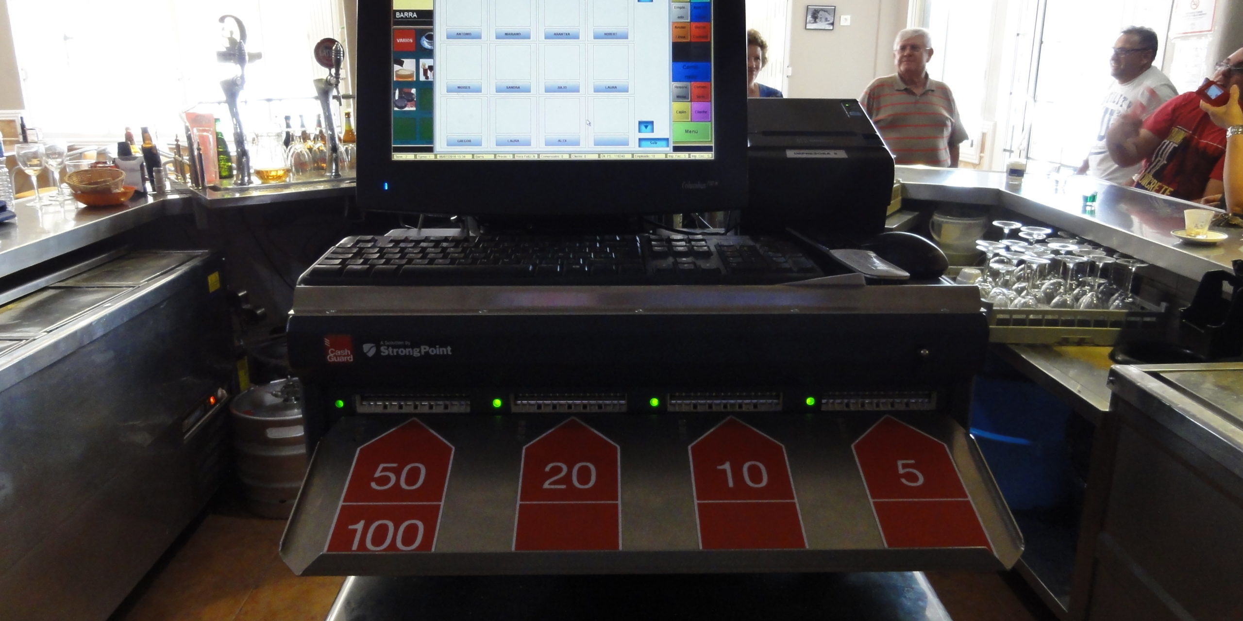 CashGuard en restaurante Casa Mariano
