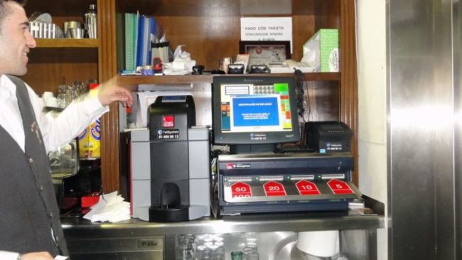 Instalacion cajon inteligente CashGuard en el Restaurante El Rincon Asturiano II Telsystem distribuidor oficial de CashGuard Cashguard en El Rincón Asturiano