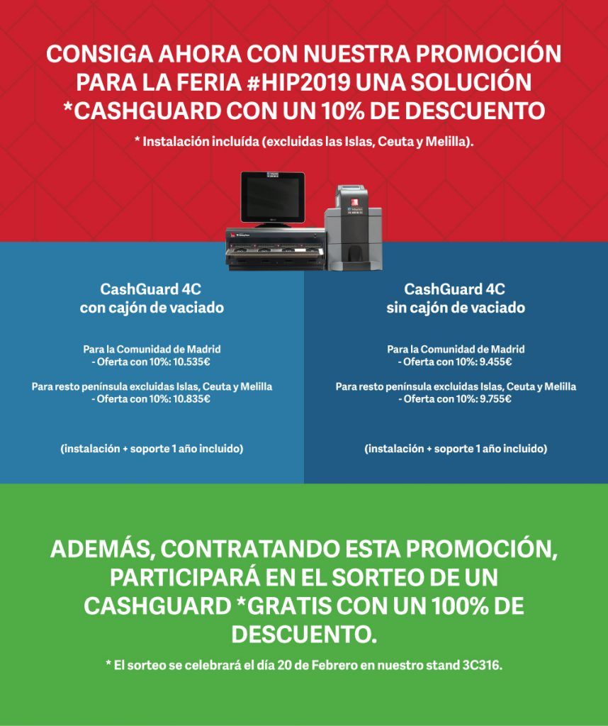 Tabla Oferta CashGuard
