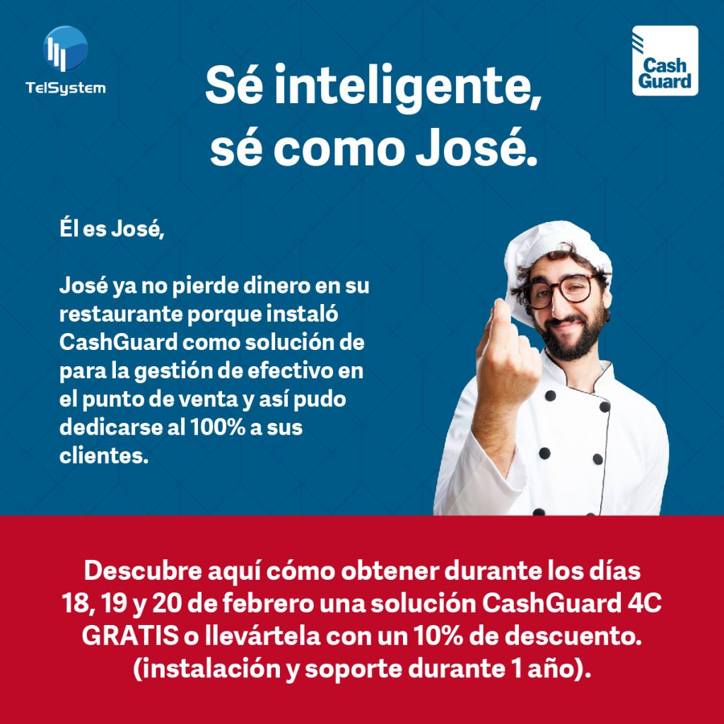 Súper Oferta CashGuard