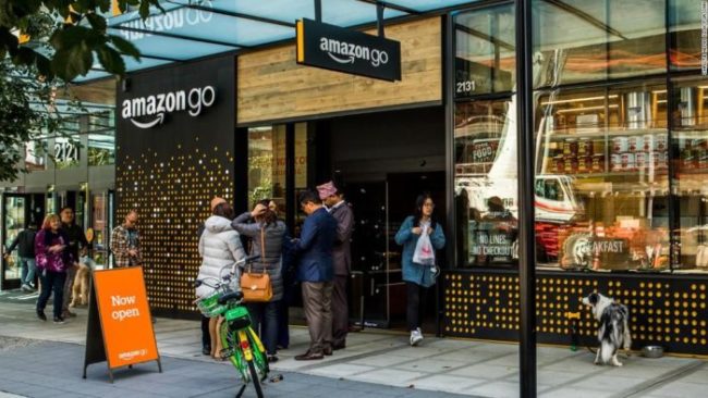 Amazon Go amazon-pagos-en-efectivo