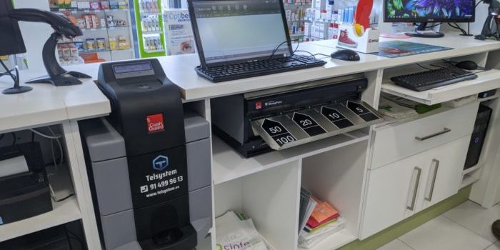 Instalación de CashGuard en farmacia Rufe de Lleida cashguard-en-la-farmacia