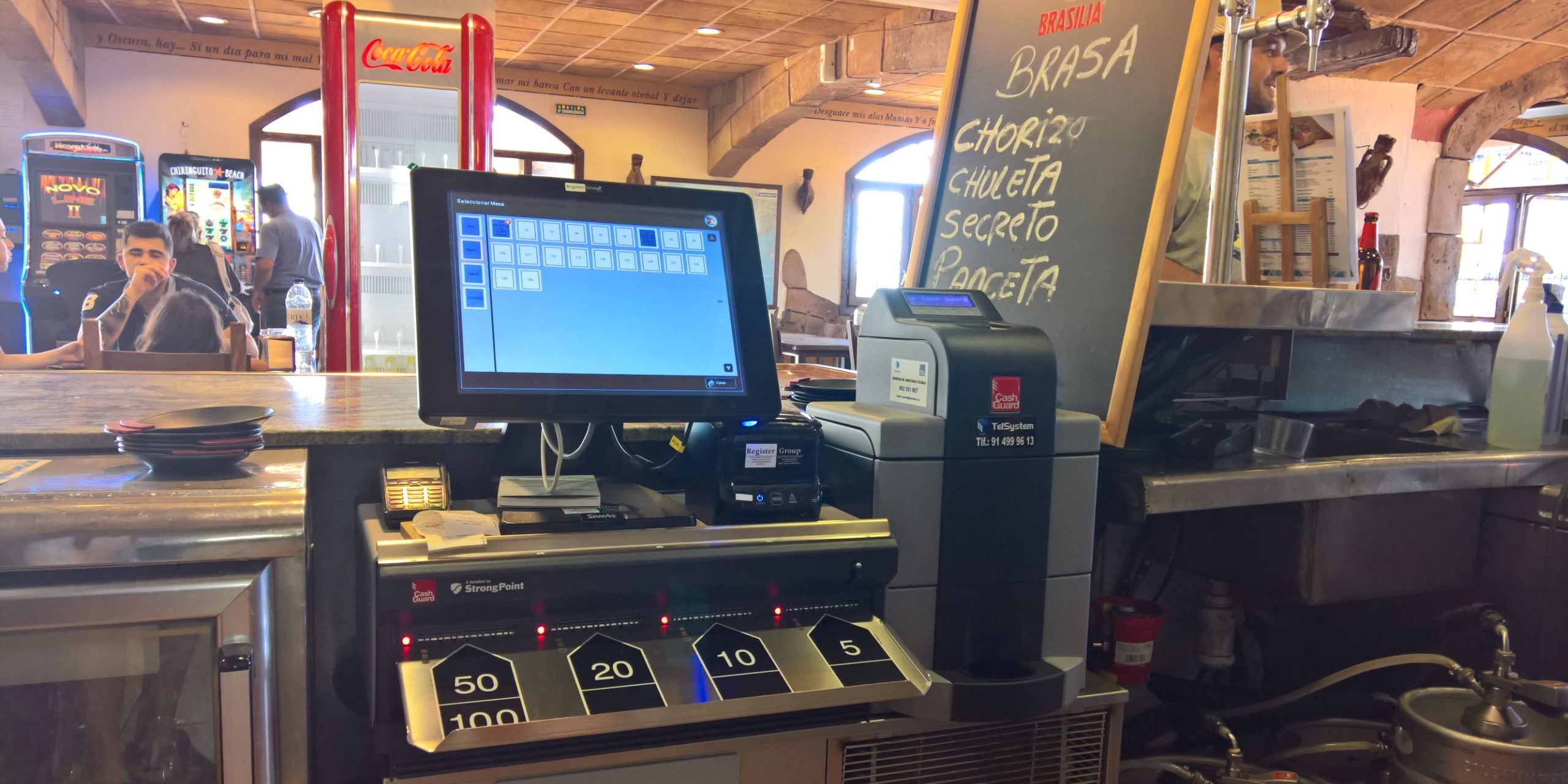 Instalación-de-CashGuard-en-restaurante-El-Retiro