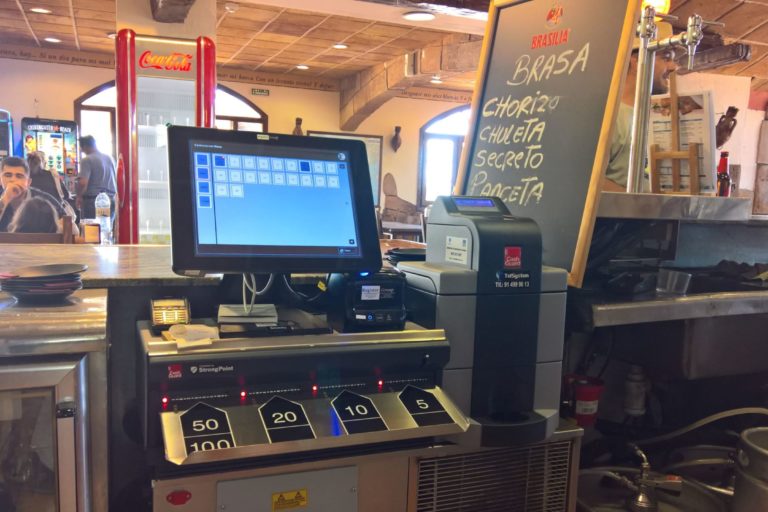 Instalación-de-CashGuard-en-restaurante-El-Retiro