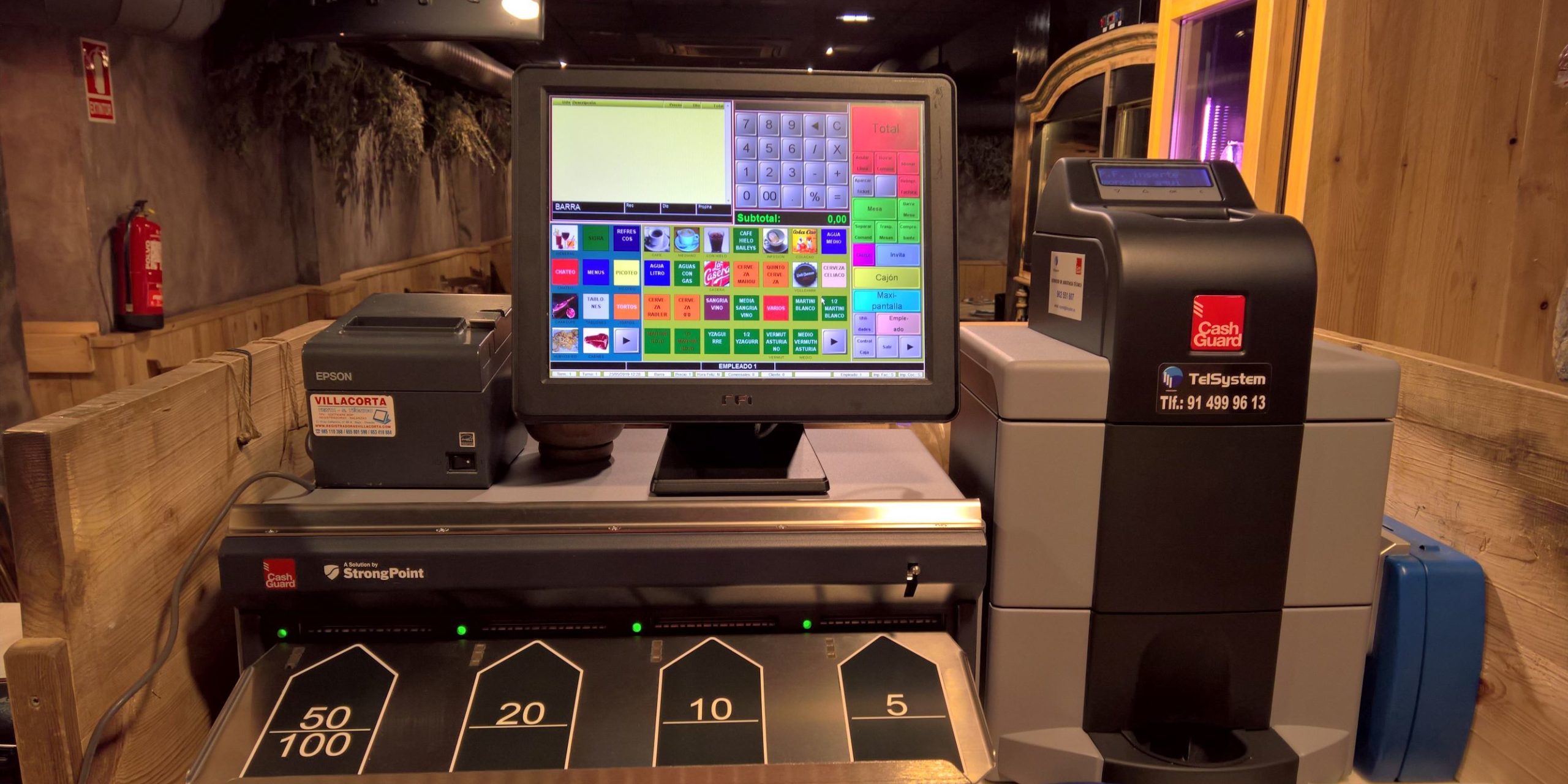 Instalación-de-CashGuard-en-sidrería